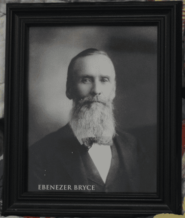 A photo of Ebenezer Bryce from the Tropic Heritage Center