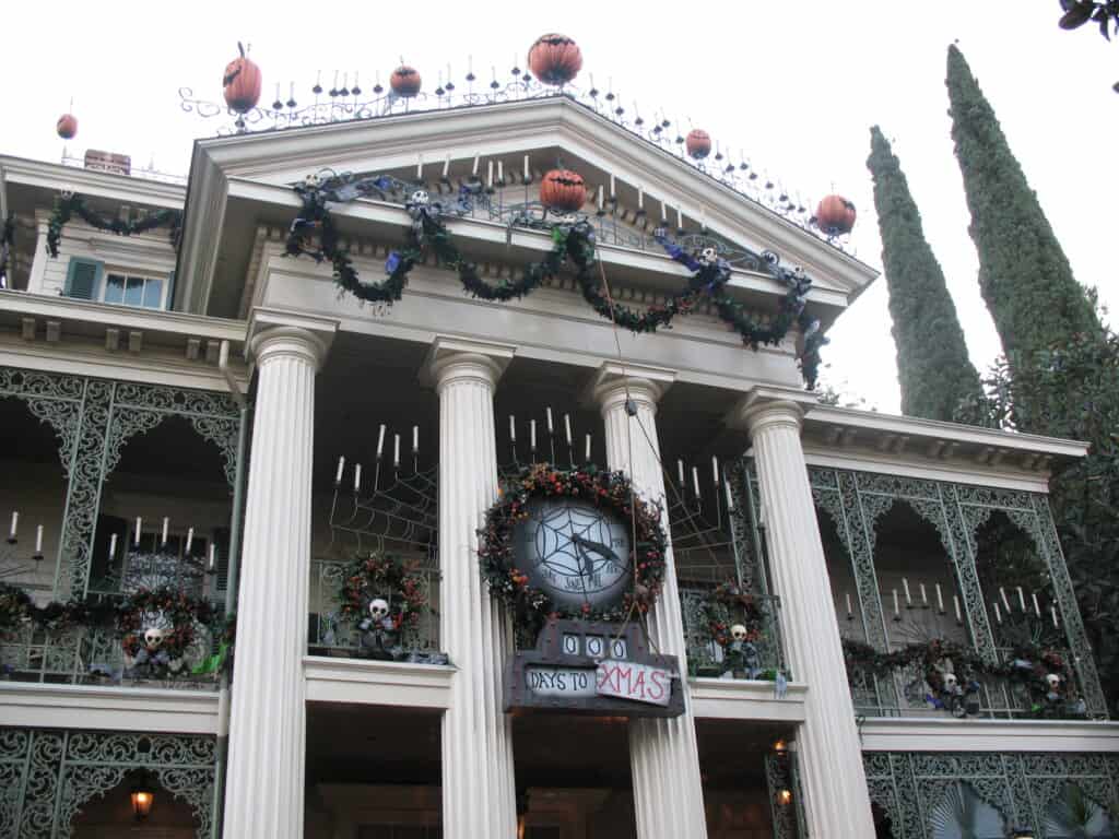 Halloween makeover at Disneyland