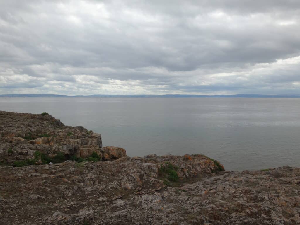 View of Bristol Channel from Barry Island