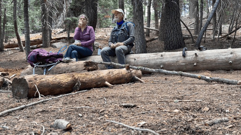 The Places Where We Go - hiking lunch on the Cahoon Meadow trail in Sequoia National Park