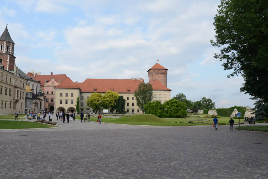 Wawel Castle is one of the wonderful places to visit in Krakow Poland. Visited by The Places Where We Go podcast.