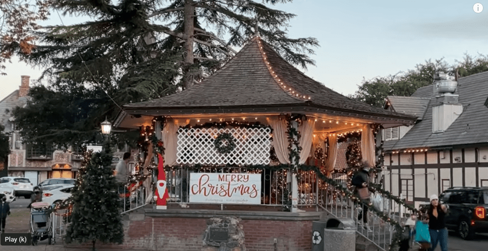 Merry Christmas in Solvang California